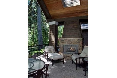 Patio - traditional patio idea in Portland
