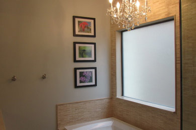 Eclectic home design photo in Houston