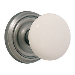 Emtek Regular Rosette Style Almond Knob Set - Products
