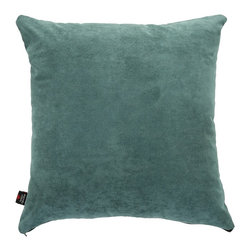 Yorkshire Fabric Shop - Earley Scatter Cushion, Teal, 45x45 Cm - Scatter Cushions
