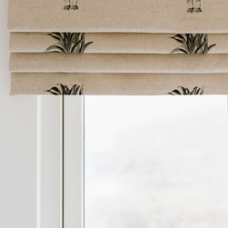 Contemporary coastal home - Window Treatments