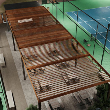 Tennis Club Events. Center