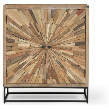 Simone Recycled Wood Cabinet