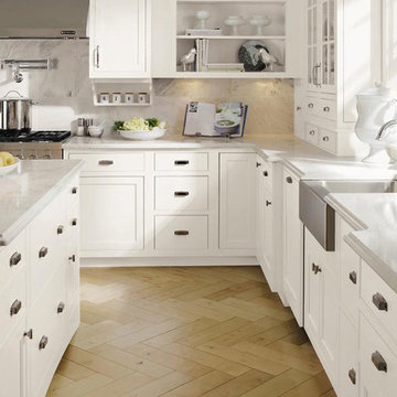 White Inset Kitchen Cabinets