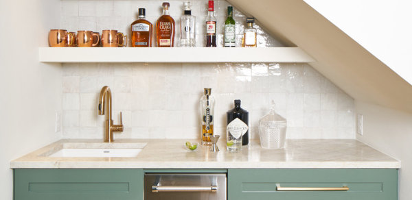 Houzz 2024 wine cabinet