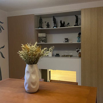 Diseño y reforma salón-comedor multiusos