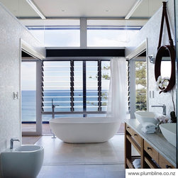 Sublime 1800 Stone Freestanding Bath By Plumbline - Bathtubs