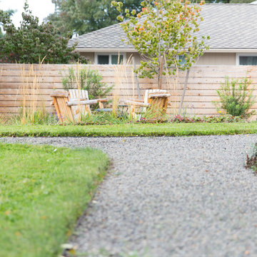 Steel-Edged Gravel Path