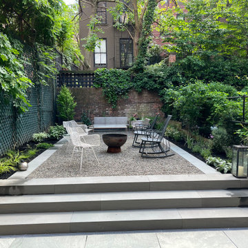 Manhattan UWS Brownstone romantic garden