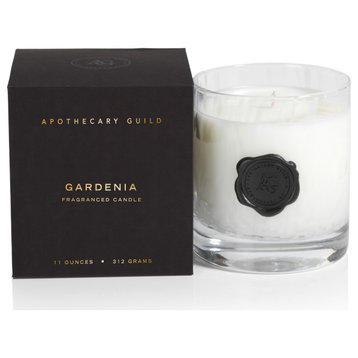 AG Opal Glass Candle Jar in Gift Box, Gardenia