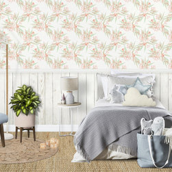 Gumnuts & Eucalyptus Wallpaper - Wallpaper