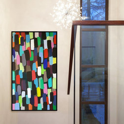 Jelly Beans #5, 2016, acrylic on canvas, 48" x 84" (121.9 x 213.4 cm) - Paintings