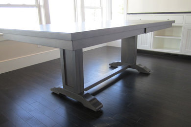 Custom designed dining table