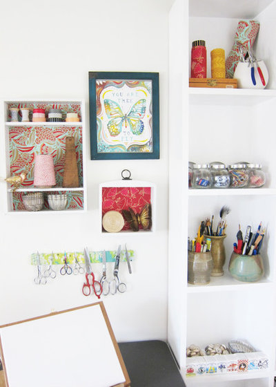 Country Home Office & Library by Going Home To Roost