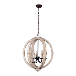 Parrot Uncle - Bourges 6-Light Chandelier - Chandeliers