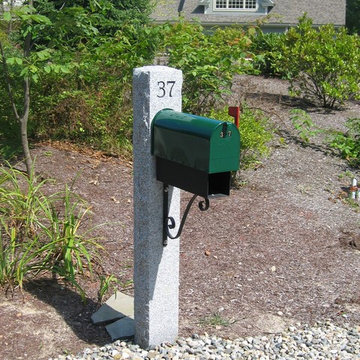 Granite Mailbox Posts