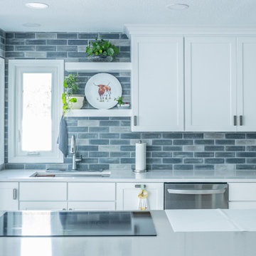 Bright and Airy Kitchen Remodel with Spacious Island