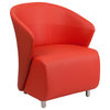 Flash Furniture Red Leather Reception Chair