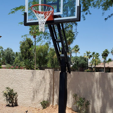 Basketball Goals and Trampoline Installs