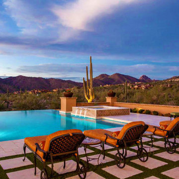 Negative Edge Pools by Mossman Brothers Pools