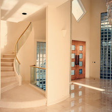 Glass block walls