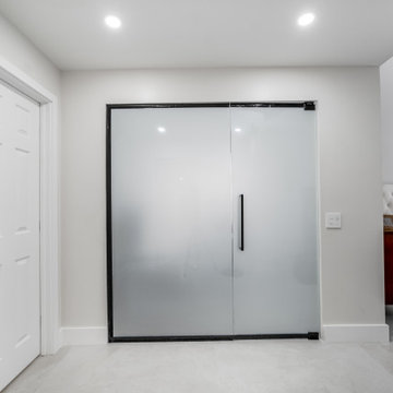 Smart Privacy Double Door Entry to Office Suite