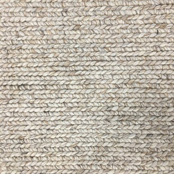 Textured Chucky Cable Braided Rug - Rugs