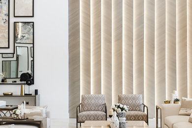 Inspiration for a contemporary living room remodel in Other