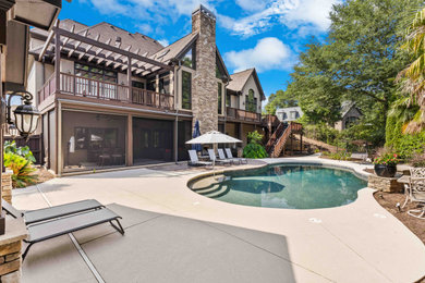 Transitional deck photo in Other