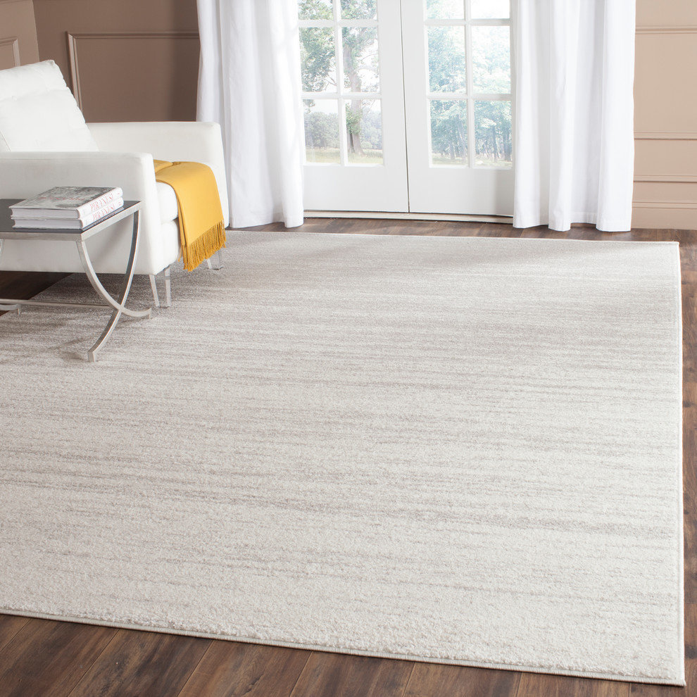 SAFAVIEH Adirondack Collection Area Rug - 5'1 x 7'6, Ivory & Purple, Floral Design, Non-Shedding & Easy Care, Ideal for High Traffic Areas in Living Room, Bedroom (ADR115L