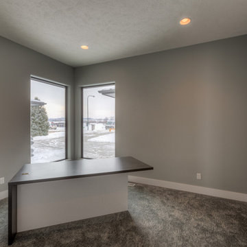Custom 1.5-story modern w/ 21' Ceilings