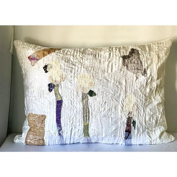 Chrysanthemum Patchwork Pillows - Pillowcases & Shams