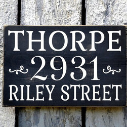 Address Plaques, House Numbers - House Numbers