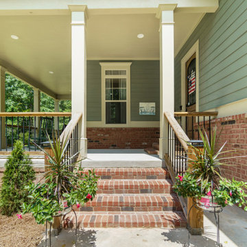 Front Entry & Front Covered Porch