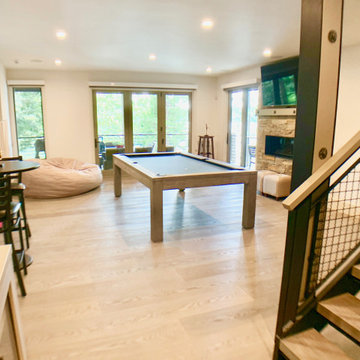 Modern Industrial Lodge, lake Arrowhead Lake Front