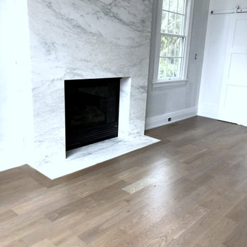 DIX HILLS: 5" WHITE OAK INSTALLED & FINISHED WITH 4 PART CUSTOM STAIN