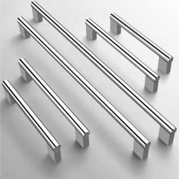 Aqua Double-sided Appliance Pull with Backplate | Sliding Door Handle | Barn Doo