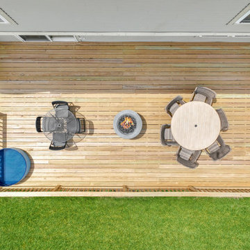 Treated Pine deck project