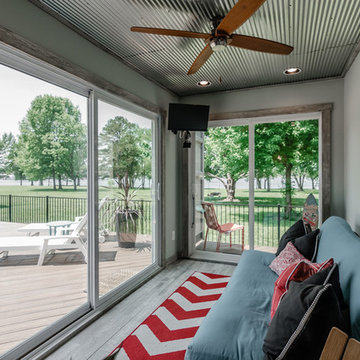 Container pool house