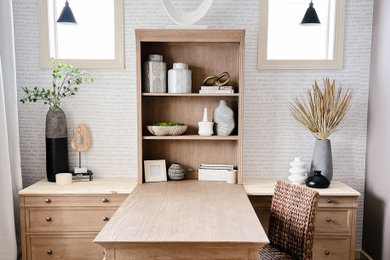 Inspiration for a home office remodel in Minneapolis