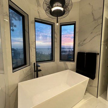 Ultra-Modern Master Bathroom