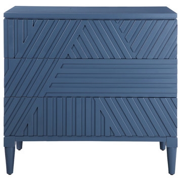 Uttermost Colby Blue Drawer Chest, 25383