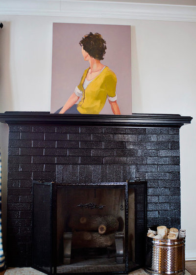 What To Consider Before You Paint Brick, Can You Tile Over A Painted Brick Fireplace