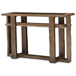 AICO/Michael Amini - AICO Michael Amini Kathy Ireland Del Mar Sounds Console Table - Set the tone with the Del Mar Sound Console Table. Made for displaying your best rustic decor, this console table looks stunning in your entryway, hallway, and living room alike!