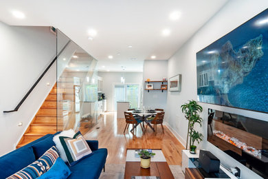 Example of a living room design in New York