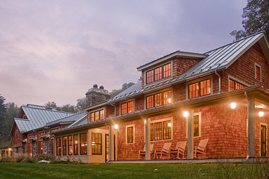 Example of a mountain style exterior home design in Other