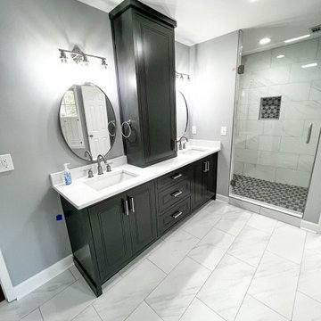 Black and White Bathroom