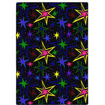 Joy Carpet - Joy Carpet Neon Lights Kapow Area Rug Fluorescent - 6' X 9' - Create a high-energy gaming room that stands apart from the rest and offers a true arcade experience. Made in the USA from premium materials, this unique designed rug glows under black light, is easily cleaned, and will maintain its original beauty in even the most active areas. Features: