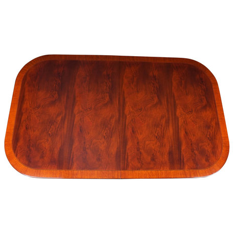 Banded Mahogany Dining Table