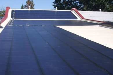 Solar integrated roof